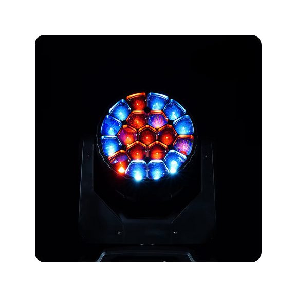 FTS Bee Eye Pro 19x40W RGBW Zoom Robotlámpa – Professzionális Wash Fény DMX Vezérléssel