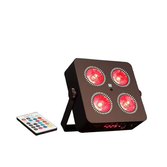 FTS 4x18W RGBWA +UV LED – Professzionális Uplight 10db + táska