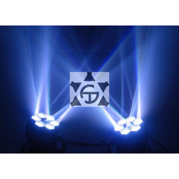FTS LED Wash 6x15W RGBW Robotlámpa 