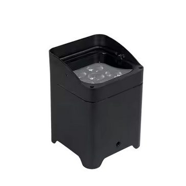   FTS UP Lighting 6x18W RGBWA+UV – Akkumulátoros, DMX és App Vezérlésű Uplighting LED Lámpa
