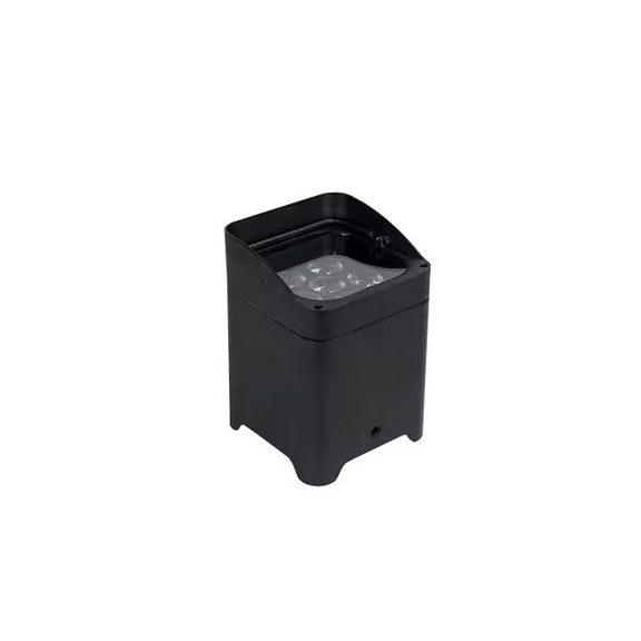 FTS UP Lighting 6x18W RGBWA+UV – Akkumulátoros, DMX és App Vezérlésű Uplighting LED Lámpa