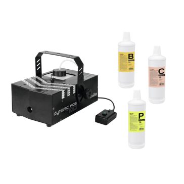   EUROLITE Dynamic Fog 700 Füstgép Szett + Folyadékok (700W, DMX)