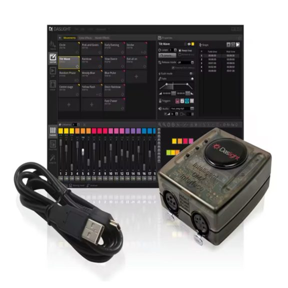 Daslight DVC4 DMX fényvezérlő