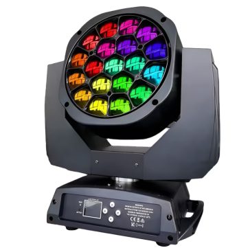   FTS Bee Eye 19x15W LED Robotlámpa – Profi mozgófejes robotlámpa