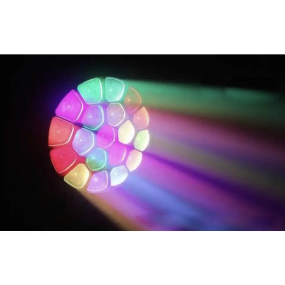 FTS Bee Eye 19x15W LED Robotlámpa – Profi mozgófejes robotlámpa