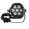 FTS LED 7x18W RGBWA+UV Alumíniumházas IP65 Kültéri Par Lámpa – Profi Színpadi Világítás