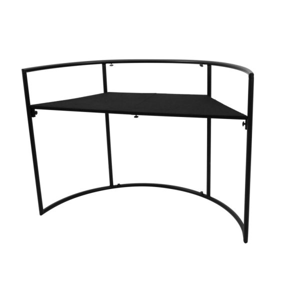 OMNITRONIC Curved Mobile Event Stand – Mobil rendezvény és DJ pult