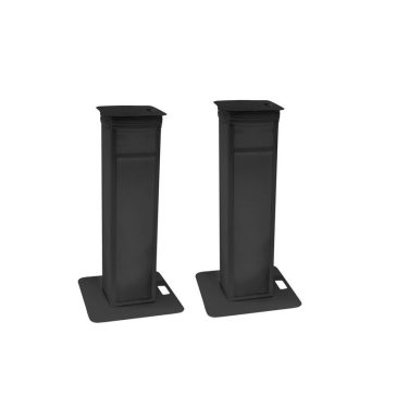   EUROLITE 2× Stage Stand Variable – Állítható rendezvény állvány szett fekete borítással és táskával