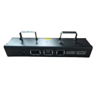   FTS 4 Színű Disco Lézer 580mW – Profi RGB Lézer Disco Fényhatás, DMX Vezérlés