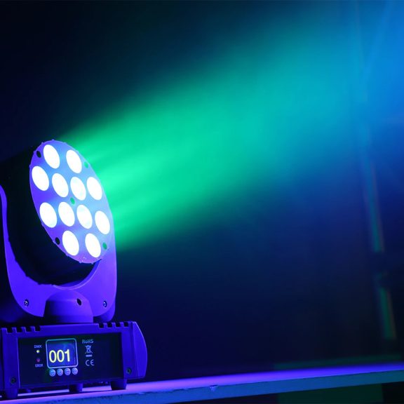 FTS LED WASH 12x12W Robotlámpa