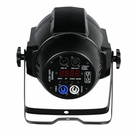 FTS LED Par64 18x12W RGBW Par Lámpa – Profi Színpadi Világítás, DMX Vezérlés