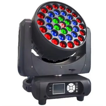 FTS LED Wash rgbw Zoom 37x15w robotlámpa