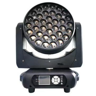FTS LED Wash rgbw Zoom 37x15w robotlámpa