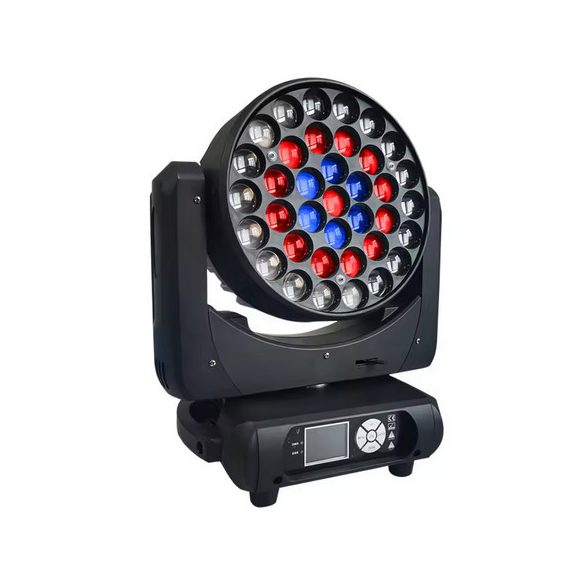 FTS LED Wash rgbw Zoom 37x15w robotlámpa