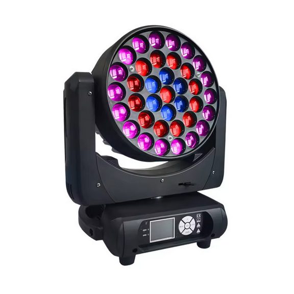 FTS LED Wash rgbw Zoom 37x15w robotlámpa