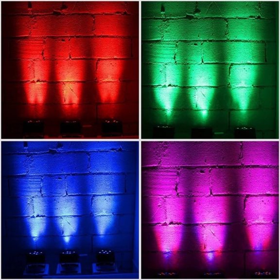 FTS LED 36x1W RGBW PAR Lámpa – Professzionális Színpadi Világítás