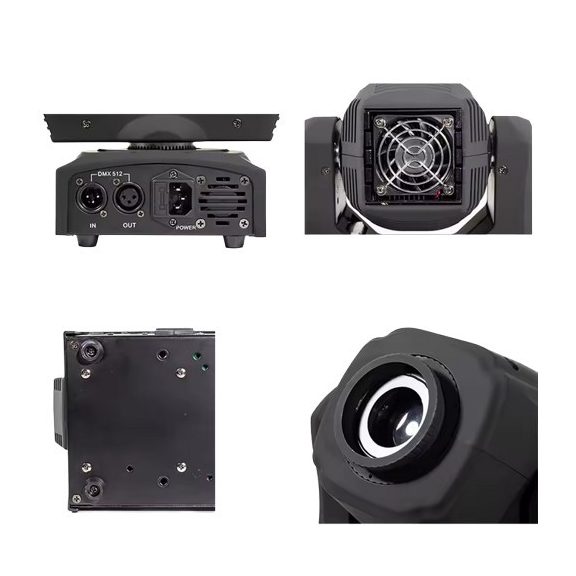 FTS Moving Head 60W Robotlámpa – Professzionális Mozgófejes LED Lámpa