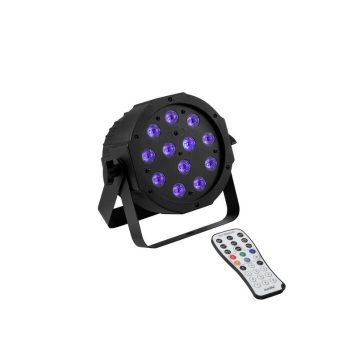 Eurolite LED SLS-12 UV Floor – Slim UV Floor Spot 12×1W