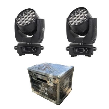  FTS LED WASH 19x15W Robotlámpa + Konténer