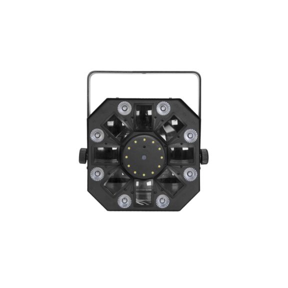 EUROLITE LED FE-1750 Hybrid Laserflower – 4-in-1 DJ Fényeffekt (Derby / Lézer / Wash / Strobe)