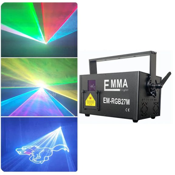 Emma Light EM-RGB27M 4W RGB 30/40 kpps lézer 