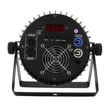   FTS RGBWA+UV 18x18W (Alumíniumházas) Par Lámpa – Profi Színpadi Világítás, DMX Vezérlés