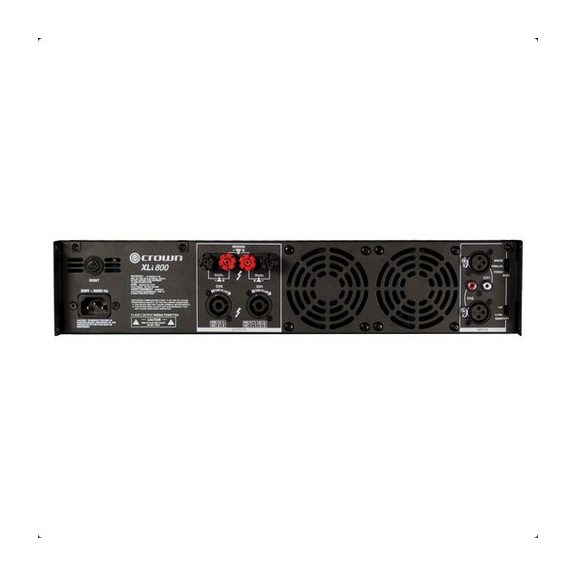 Crown XLi 800 Végerősítő – Kompakt Hangrendszerekhez, 2 x 300W Teljesítmény
