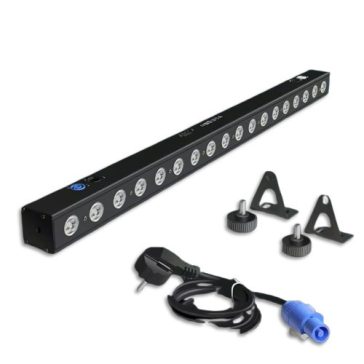   FTS LED Bar 18x12W RGBW – Professzionális Pixelvezérelt LED Fényhíd