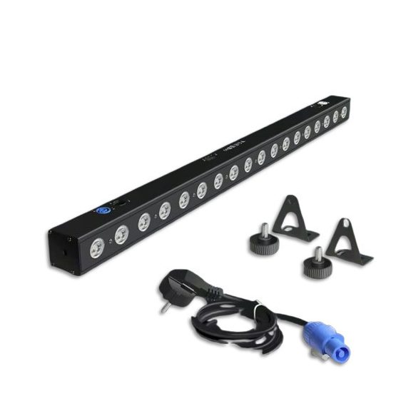 FTS LED Bar 18x12W RGBW – Professzionális Pixelvezérelt LED Fényhíd