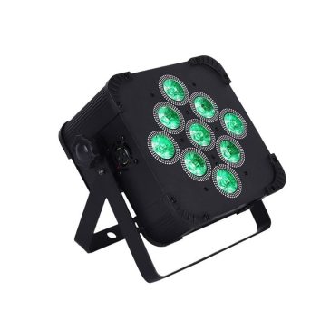 FTS 9X18W RGBAW+UV LED akkumulátoros par lámpa