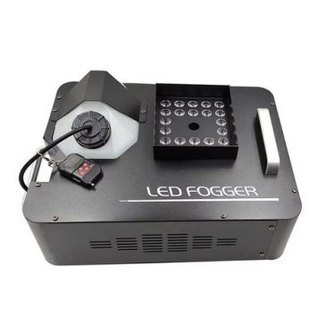   Fts Hurican Füstgép 1500W függőleges geyser (vertikális) kilövés, RGB világítással