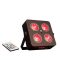FTS 4x18W RGBWA +UV LED – Professzionális Uplight