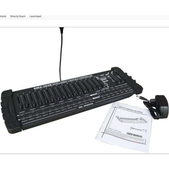 FTS DMX 384 csatornás fényvezérlő 