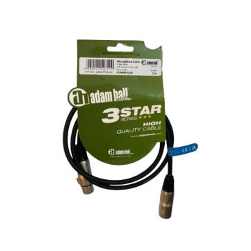 Adam Hall 3 STAR MMF 0100 mikrofonkábel - XLR kábel (1 m) 