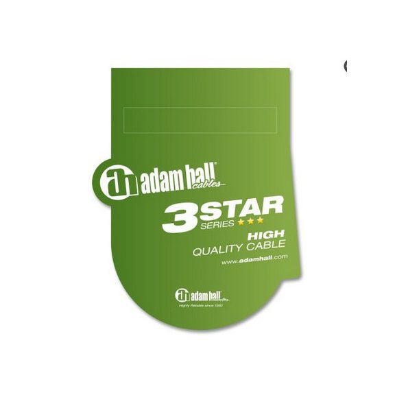Adam Hall 3 STAR MMF 0100 mikrofonkábel - XLR kábel (1 m) 