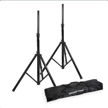   Adam Hall SPS 023 SET hangfalállvány készlet – 2 állvány hordtáskával