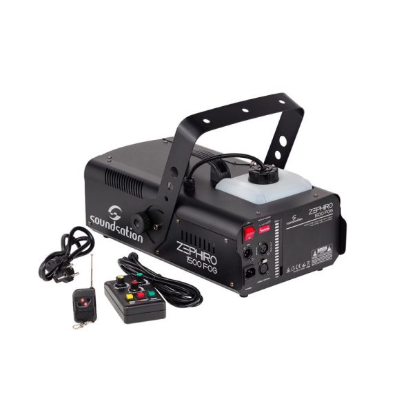 CENTOLIGHT 1500 FOG - Nagy teljesítményű ködgép DMX vezérlővel, vezetékes és vezeték nélküli vezérlővel