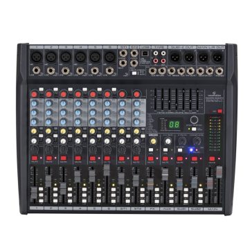   SOUNDSATION ALCHEMIX 602UFX - 10-csatornás keverő 24-bit Digital Multi-Effekt , USB sztereó in/out hangkártyával