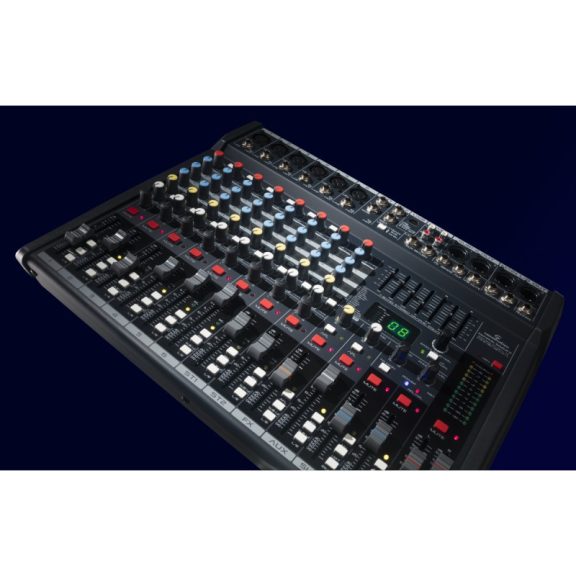SOUNDSATION ALCHEMIX 602UFX - 10-csatornás keverő 24-bit Digital Multi-Effekt , USB sztereó in/out hangkártyával