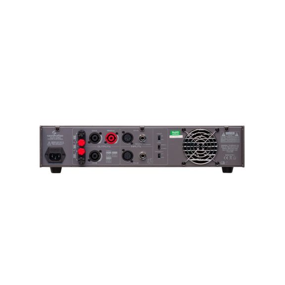 HELVIA ZEUS II A-600 - 2x200W @ 8ohm / 2x300W @ 4ohm professzionális Class-AB erősítő
