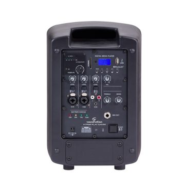   SOUNDSATION  HYPER PLAY 6AMW - 6.5" hordozható PA rendszer UHF vezeték nélküli mikrofonnal, MP3/BT lejátszóval és újratölthető akkumulátorral