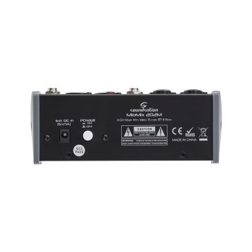   SOUNDSATION MIOMIX 202M - 4-csatornás Professzionális Audió keverő Media Player,BT és Digital Echo effektel