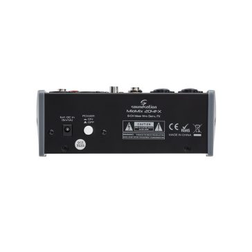   SOUNDSATION MIOMIX 204FX - 6-csatornás Professzionális Audió keverő 24-bit Digital Multi-Effect-el