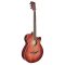 SOUNDSATION SAGUARO-HW-CE RD - Hand wiped cutaway akusztikus gitár előerősítővel