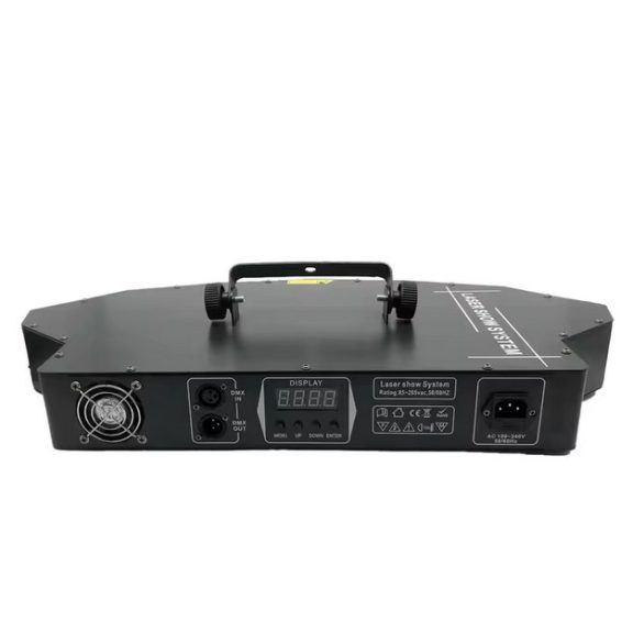 FTS LaserFan X6 RGB – DMX Színpadi Lézer Effekt
