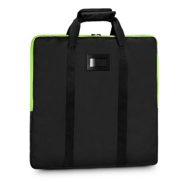   Gravity BG WBLS 331 – Szállítótáska, 565 x 565 x 15 mm Méretű Négyzetes Acél Talphoz, Fekete