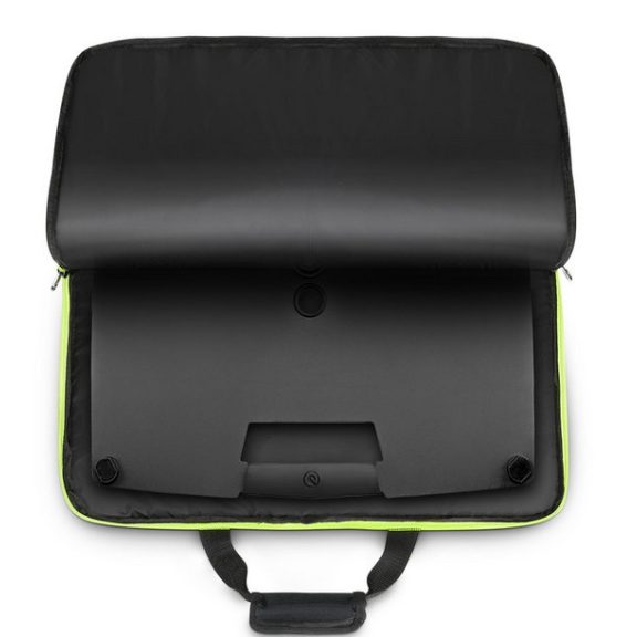 Gravity BG WBLS 331 – Szállítótáska, 565 x 565 x 15 mm Méretű Négyzetes Acél Talphoz, Fekete