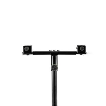   Gravity LS SUPER TB 01 – Hangfalállvány Adapter, Szuper Lámpatartó T-Rúd 35 mm-es Állványhoz, TV 17-es Csatlakozókkal, Fekete