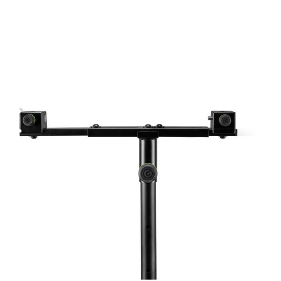 Gravity LS SUPER TB 01 – Hangfalállvány Adapter, Szuper Lámpatartó T-Rúd 35 mm-es Állványhoz, TV 17-es Csatlakozókkal, Fekete
