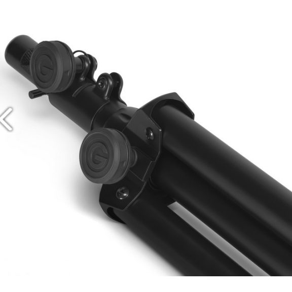 Gravity SP 5111 B alacsony hangfalállvány – 75-132 cm, alumínium, 35 mm, fekete